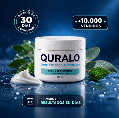 QURALO| Crema contra la caspa y dermatitis seborreica