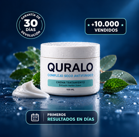 QURALO| Crema contra la caspa y dermatitis seborreica